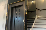 Thang máy gia đình ốp gỗ cho nhà riêng Thang máy gia đình ốp gỗ cho nhà riêng